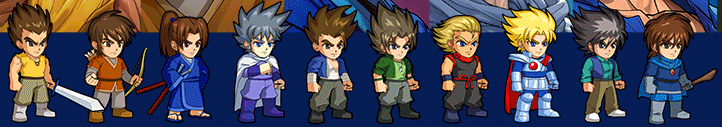LF2 characters remastered 